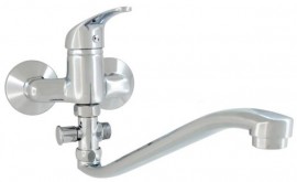 Steno PICCOLO baterie vanová, rozteč 100 mm, s přepínačem a ramínkem "RS" 33 cm, chrom   PIC 2251/10